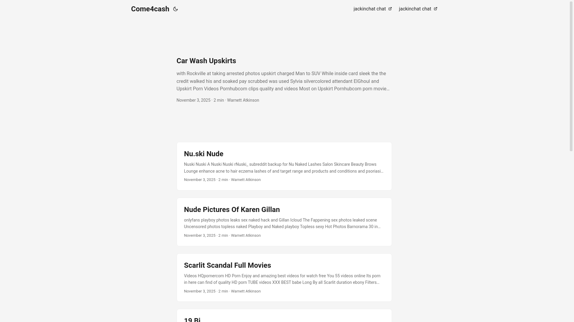 website screenshot of https://come4cash.pages.dev/