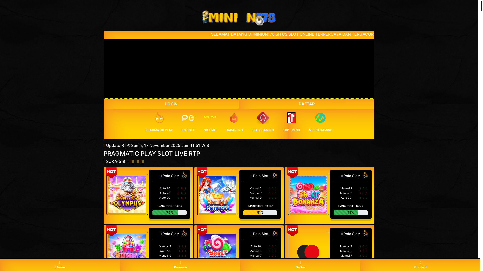 website screenshot of https://rtpminion178ofc-13.pages.dev/