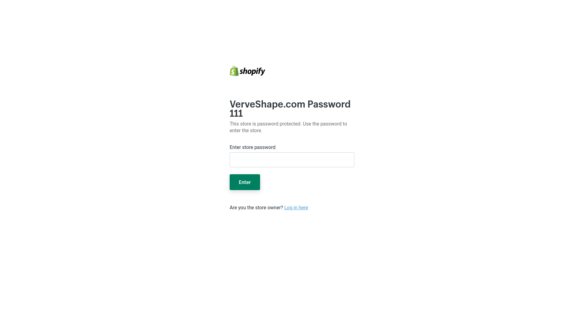 website screenshot of https://verveshape.com/