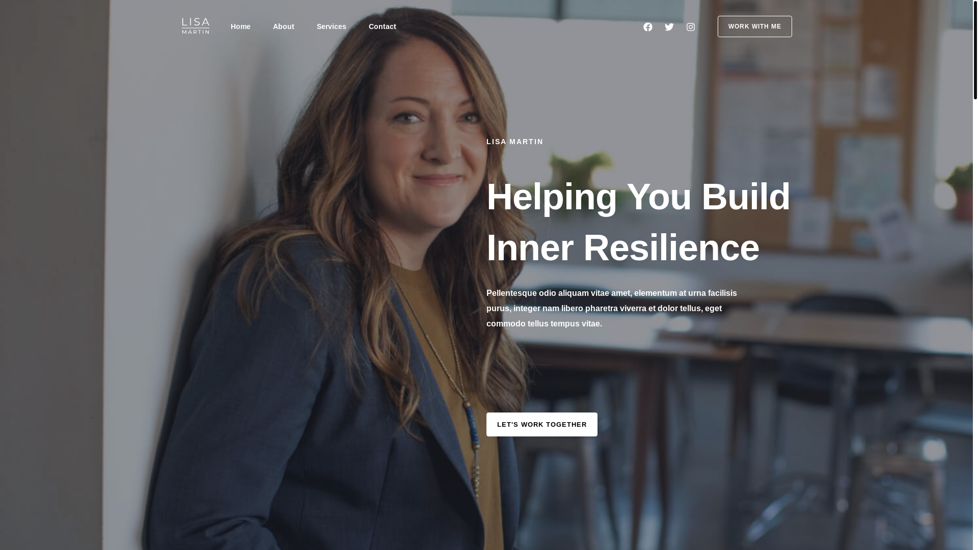 website screenshot of https://thelightadvocate.com/