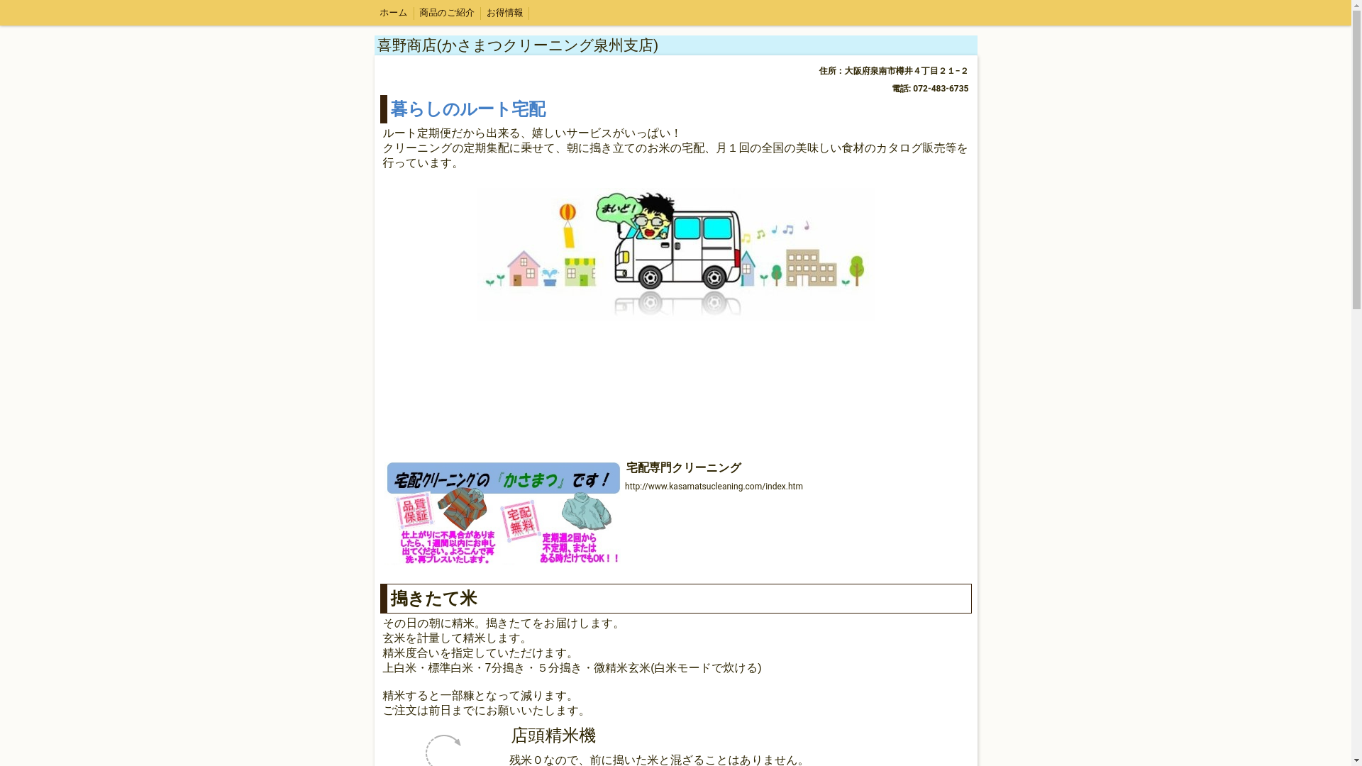 website screenshot of https://kinosyoten.com/