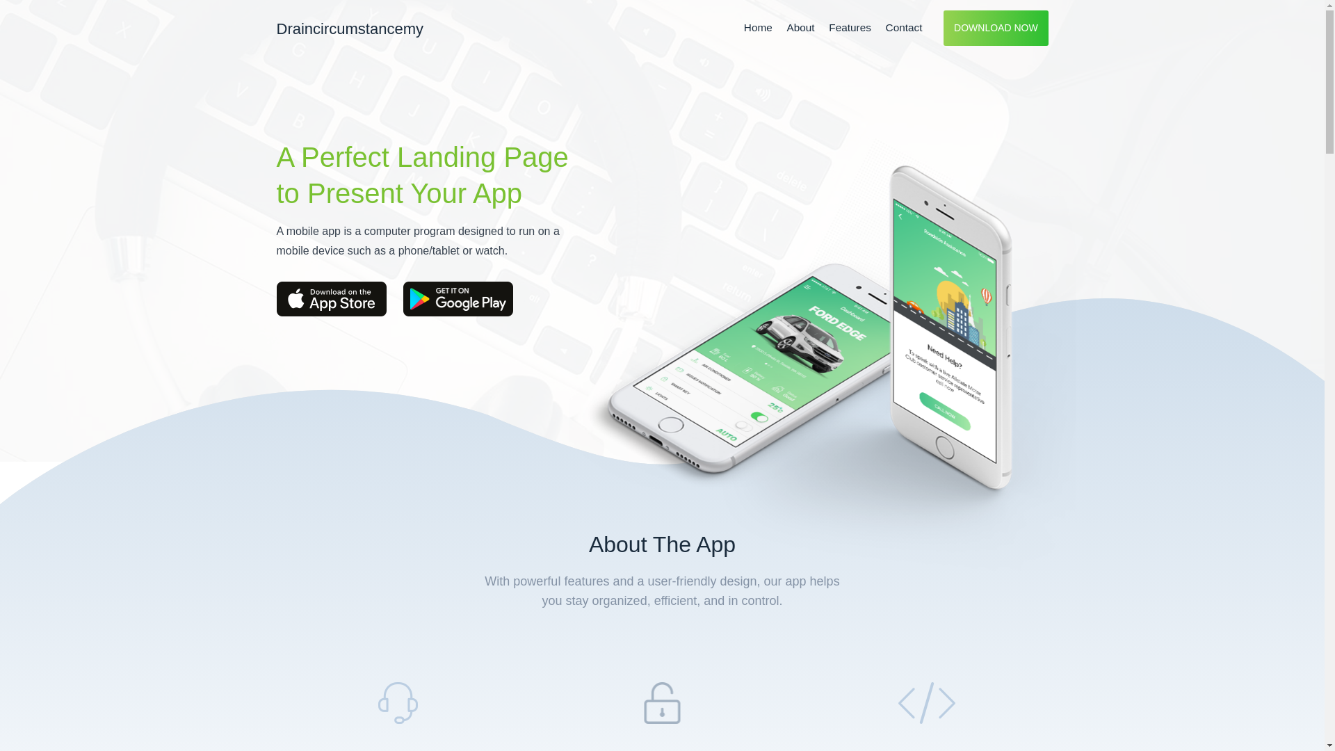 website screenshot of https://draincircumstance.my.id/