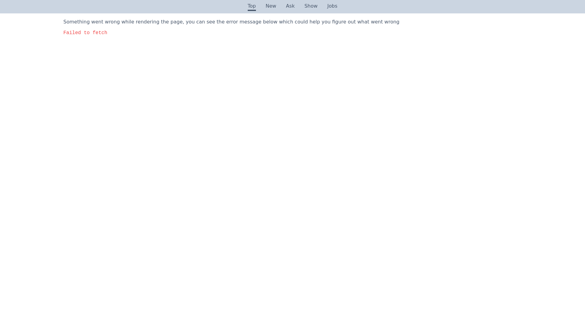 website screenshot of https://hnpwa-bgr.pages.dev/