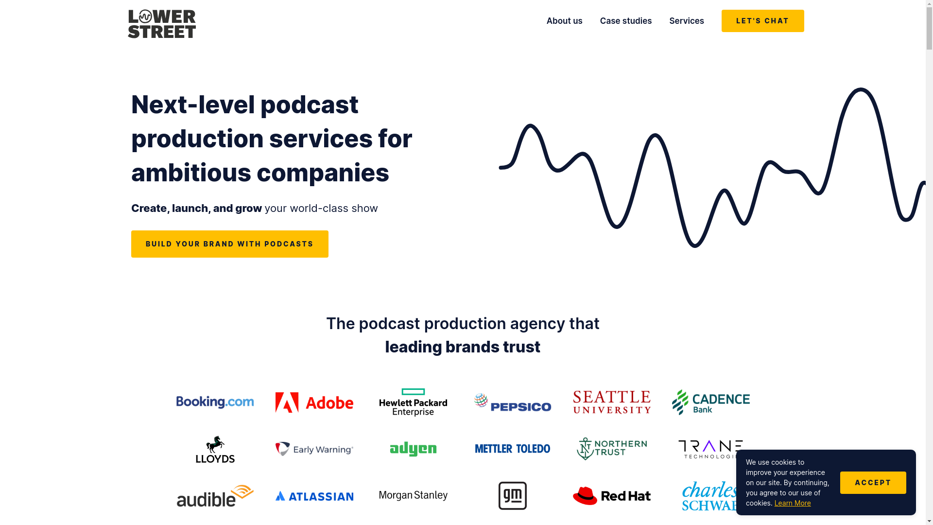website screenshot of https://lowerstreetmedia.org/