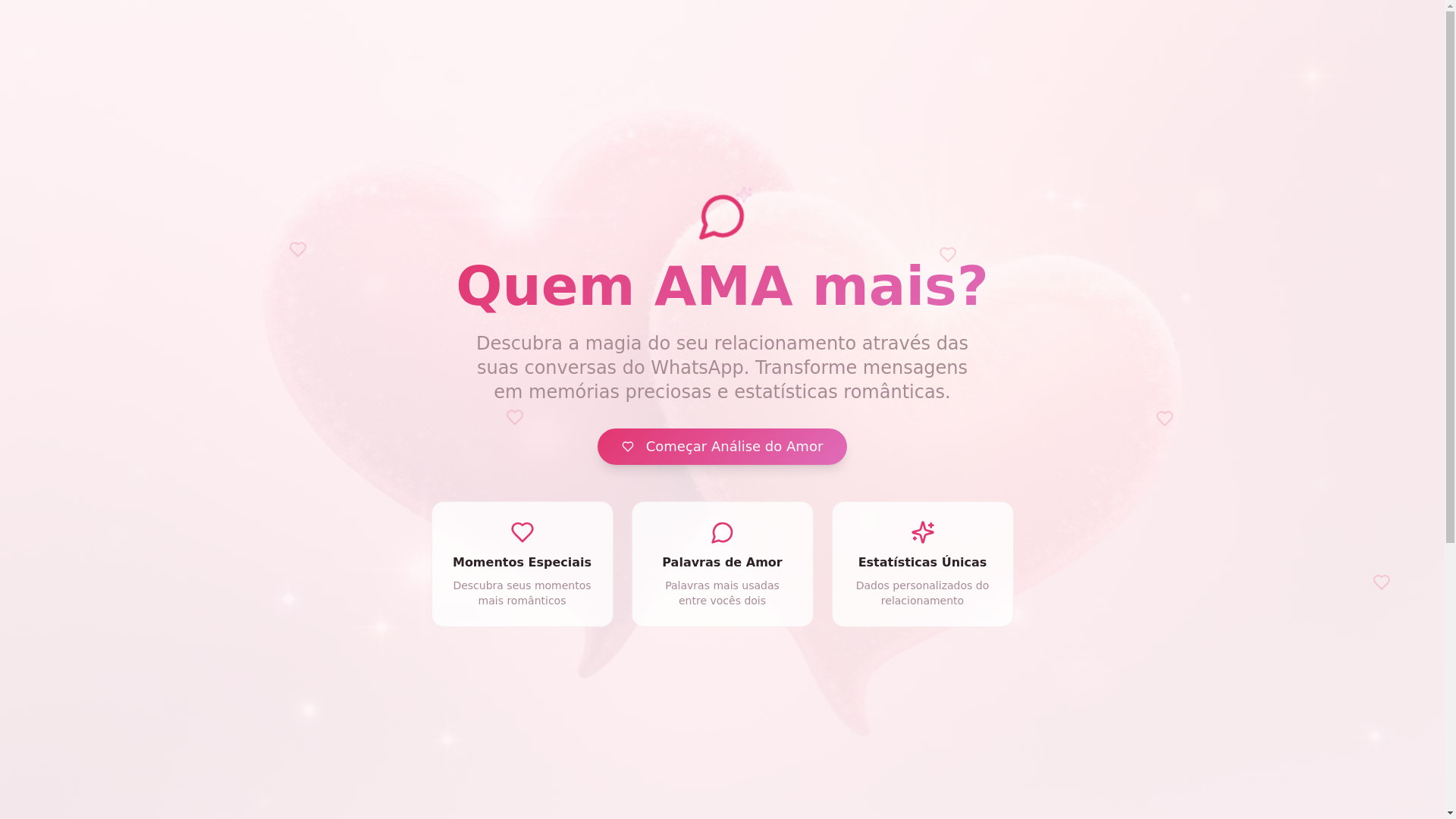 website screenshot of https://quemamamais.com/