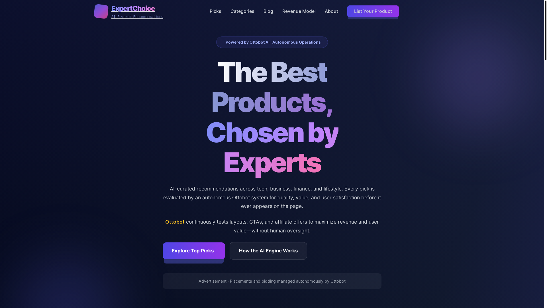 website screenshot of https://expert-choice-com.pages.dev/