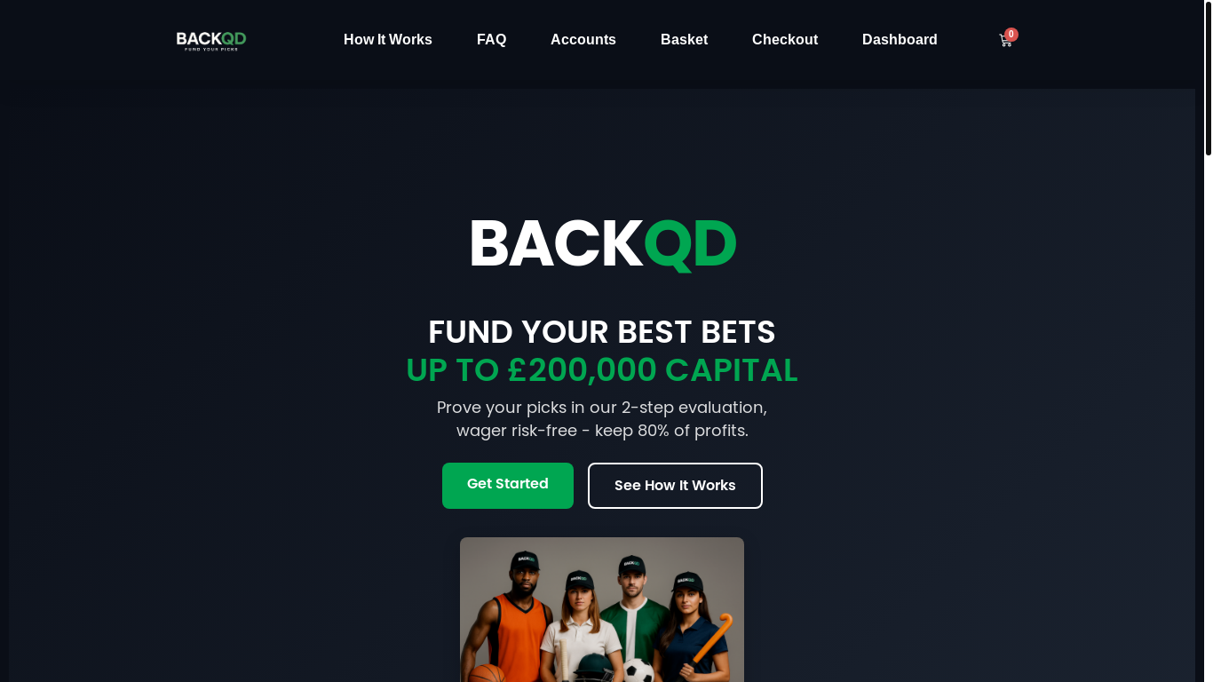 website screenshot of https://backqd.com/