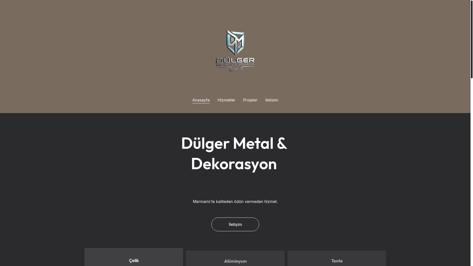 website screenshot of https://xn--dlgermetal-9db.com/