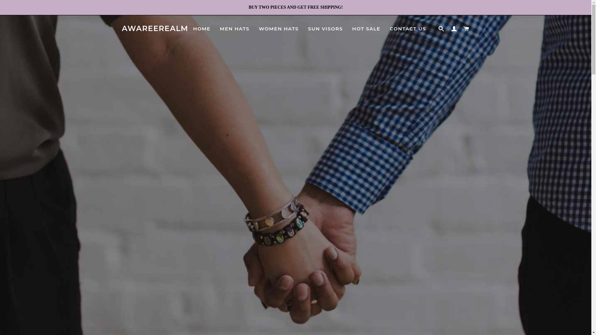 website screenshot of https://awareerealm.shop/