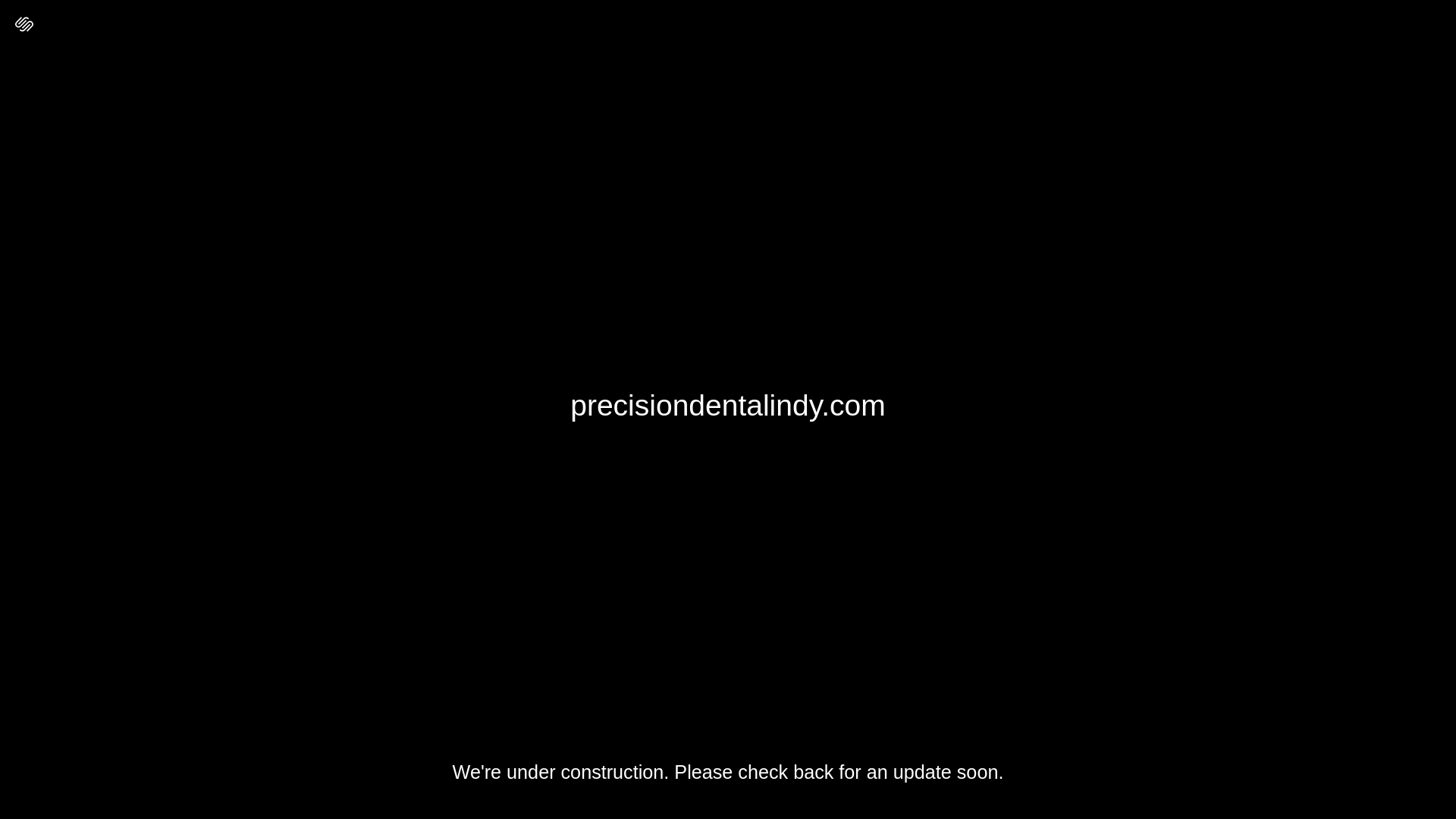website screenshot of https://precisiondentalindy.com/