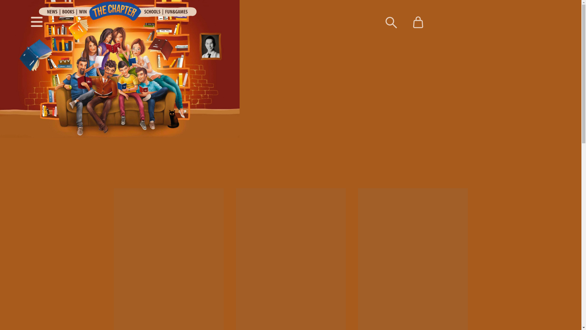 website screenshot of https://thechapter.shop/