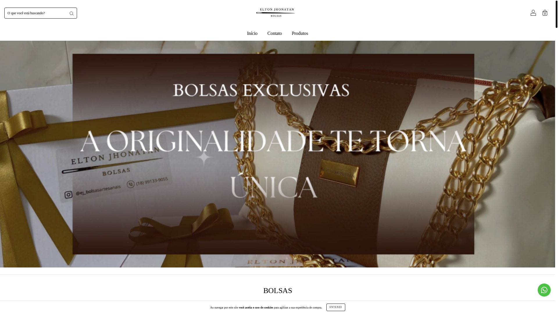 website screenshot of https://eltonjhonatan.com.br/