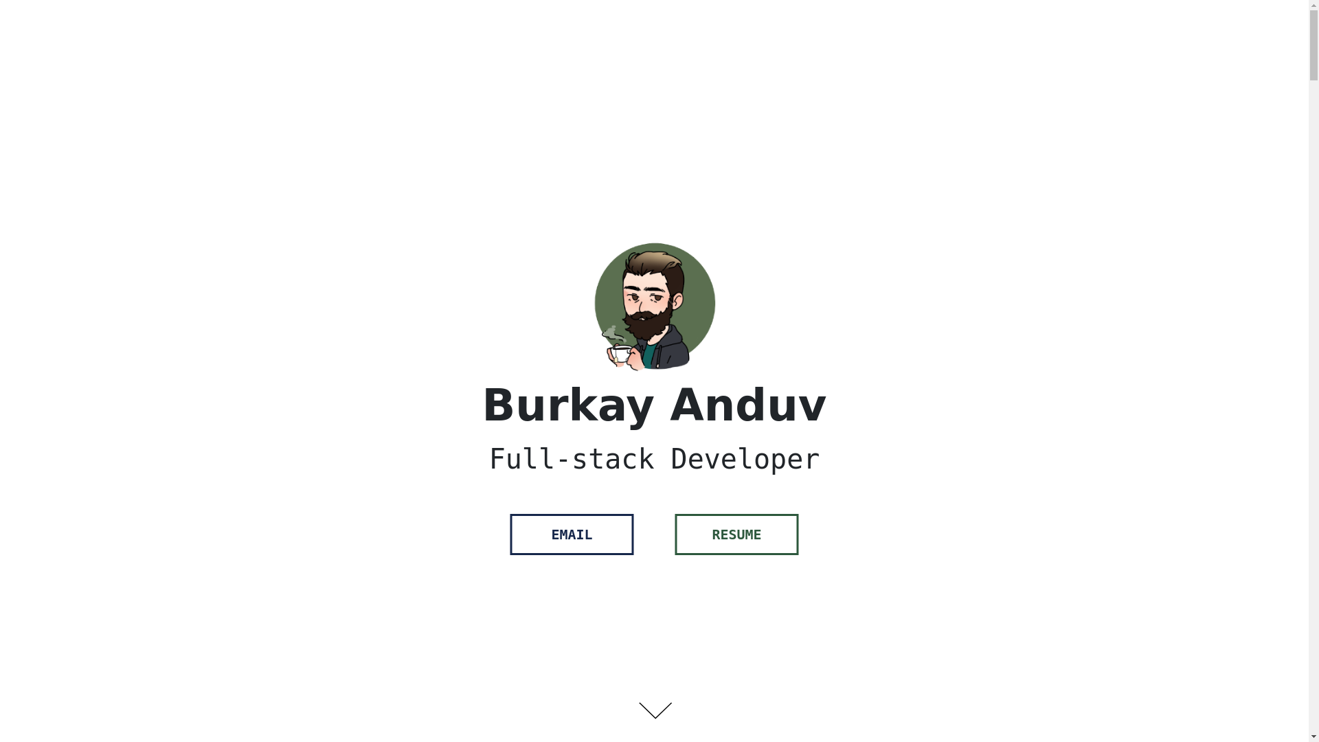 website screenshot of https://burkayanduv.pages.dev/