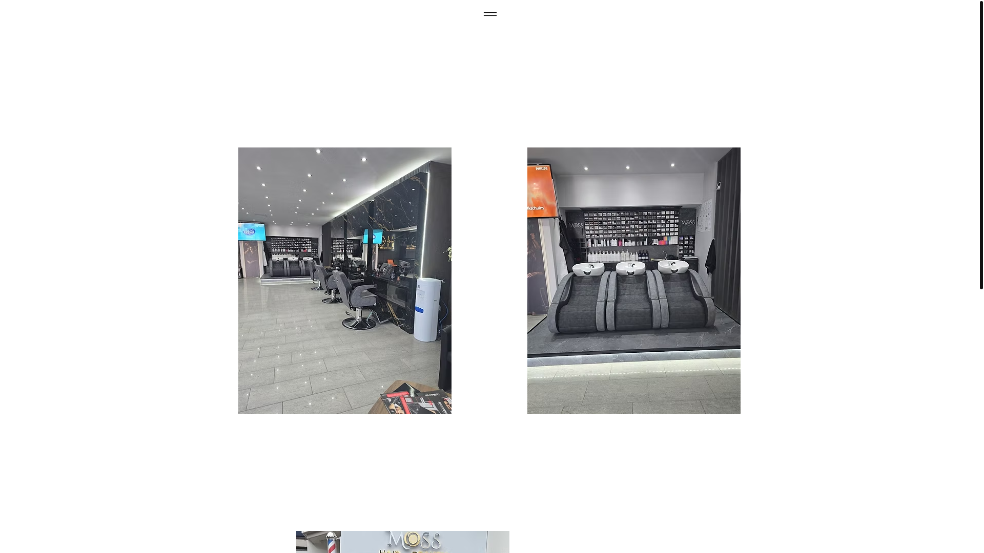 website screenshot of https://kapsalon-moss.nl/