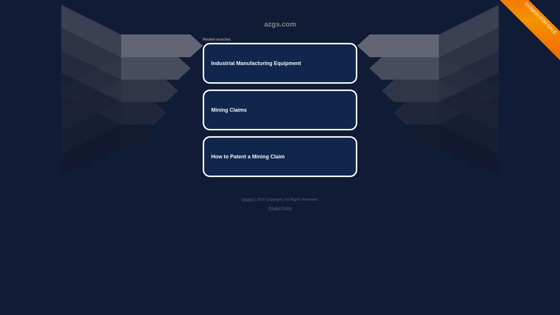 website screenshot of https://backup.azgs.com