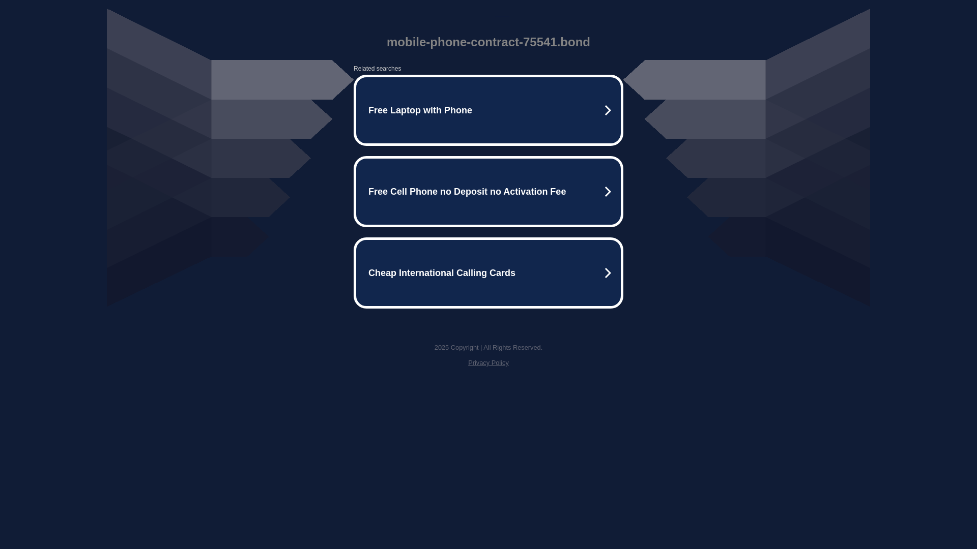website screenshot of https://mobile-phone-contract-75541.bond/