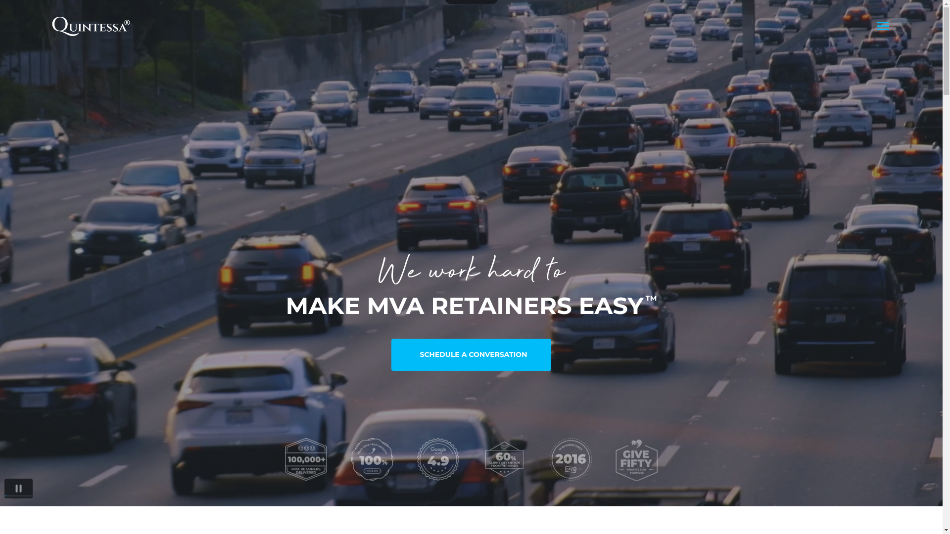 website screenshot of https://connectionquintessamarketing.com/