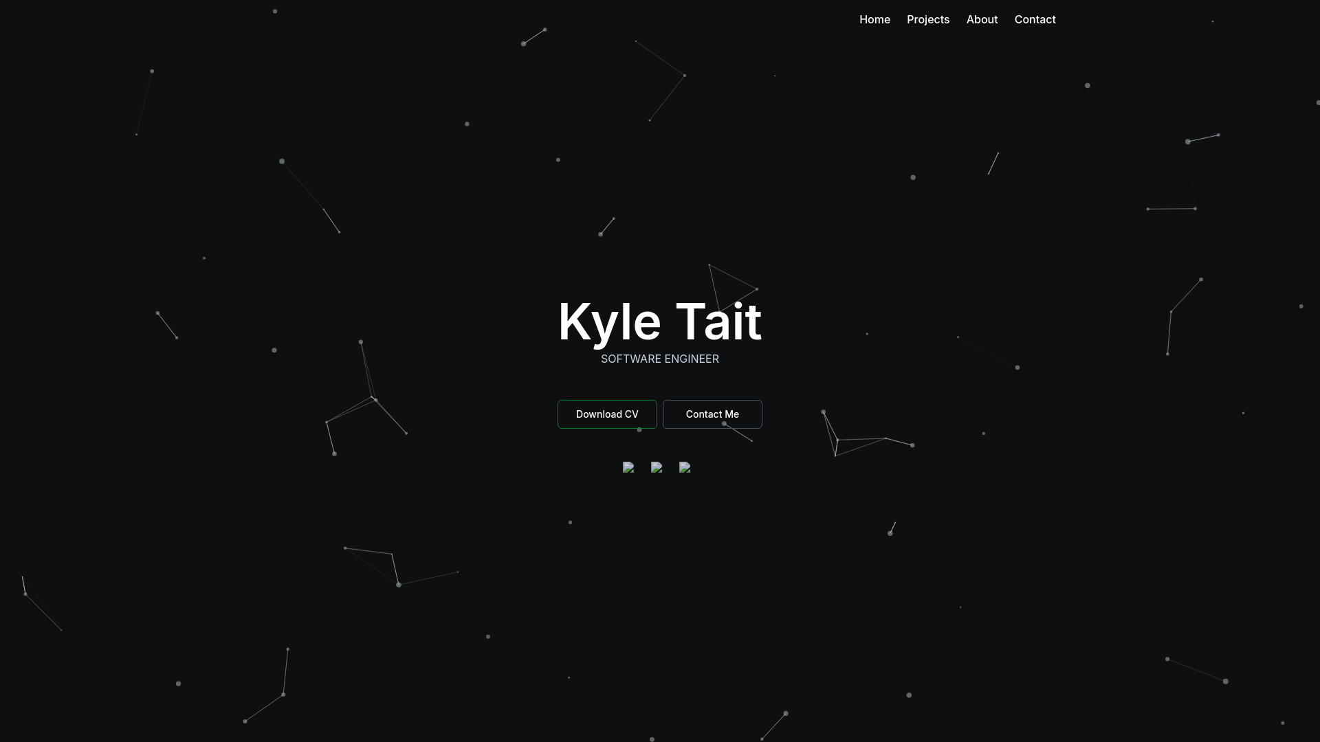 website screenshot of https://kyletait.dev/