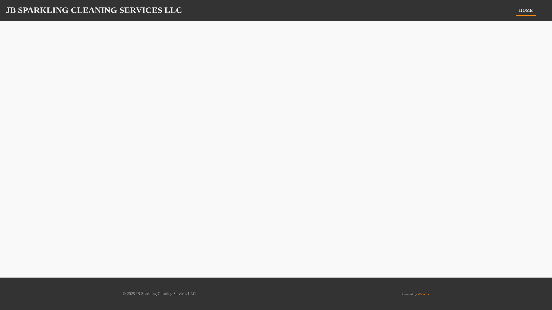 website screenshot of https://jb-sparkling-cleaning-services-llc.com/