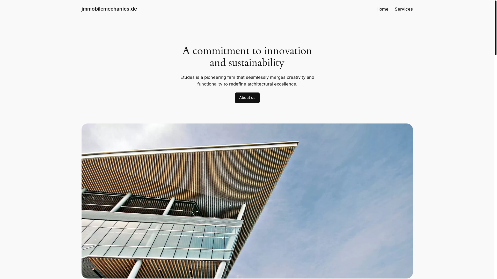 website screenshot of https://jmmobilemechanics.de/