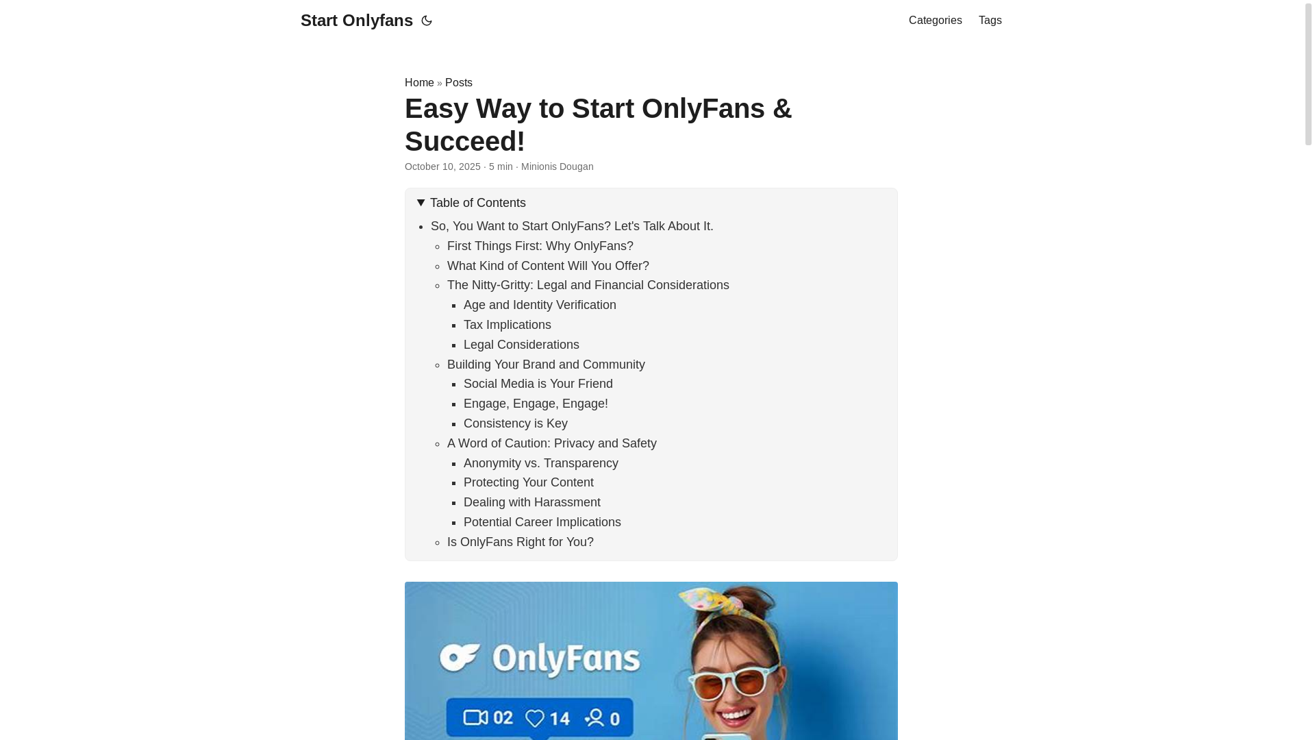 website screenshot of https://start-onlyfans.pages.dev/
