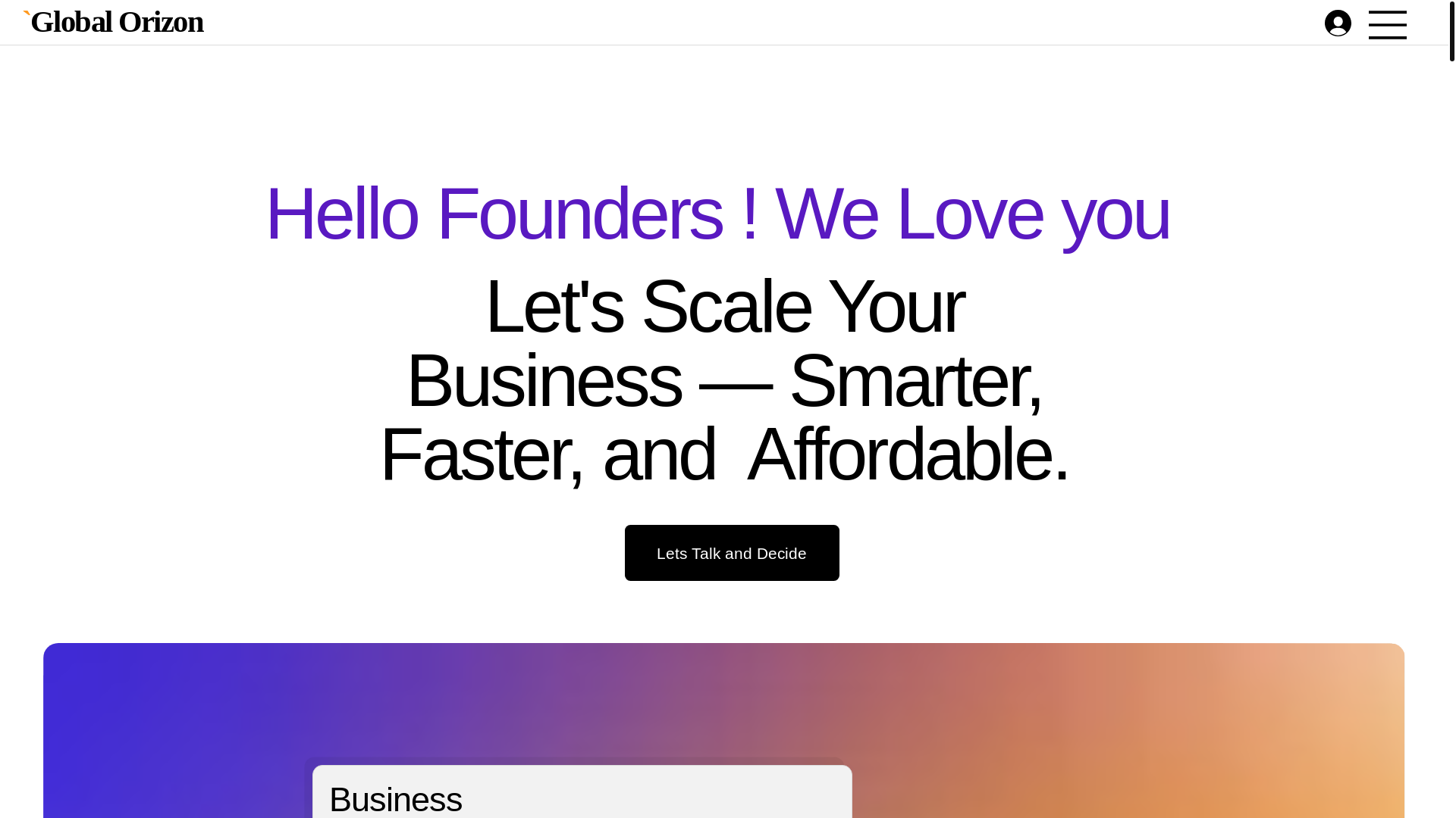 website screenshot of https://ourmarketingpartner.com/