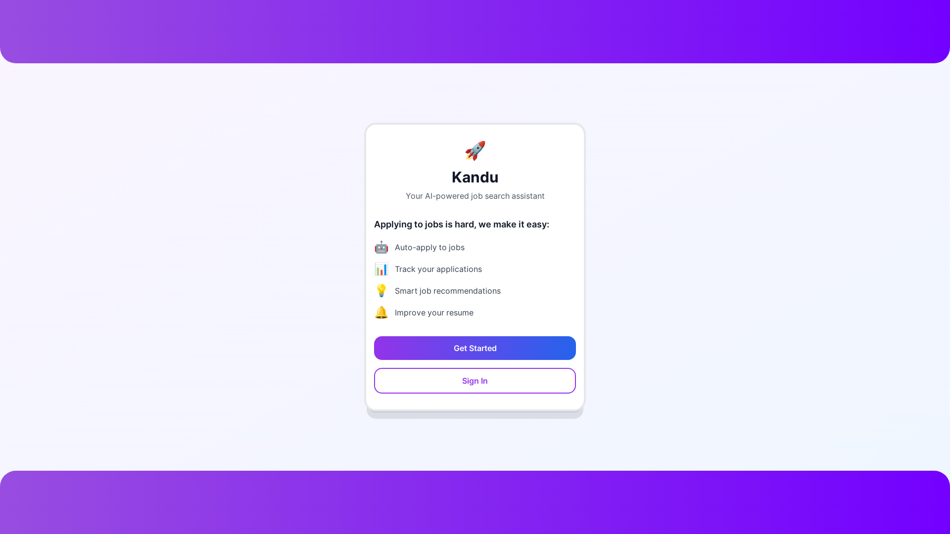 website screenshot of https://kandujobs.com/