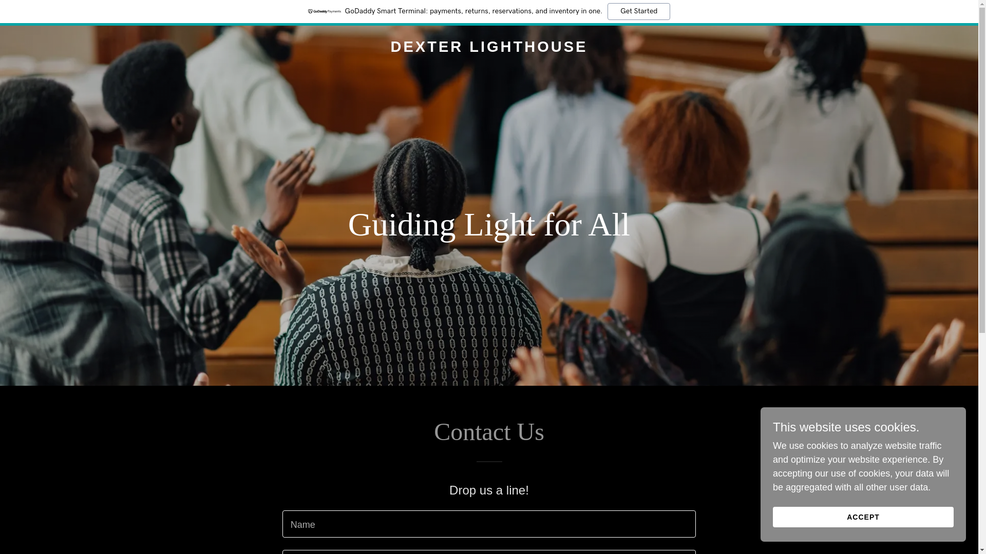 website screenshot of https://dexterlighthouse.com/