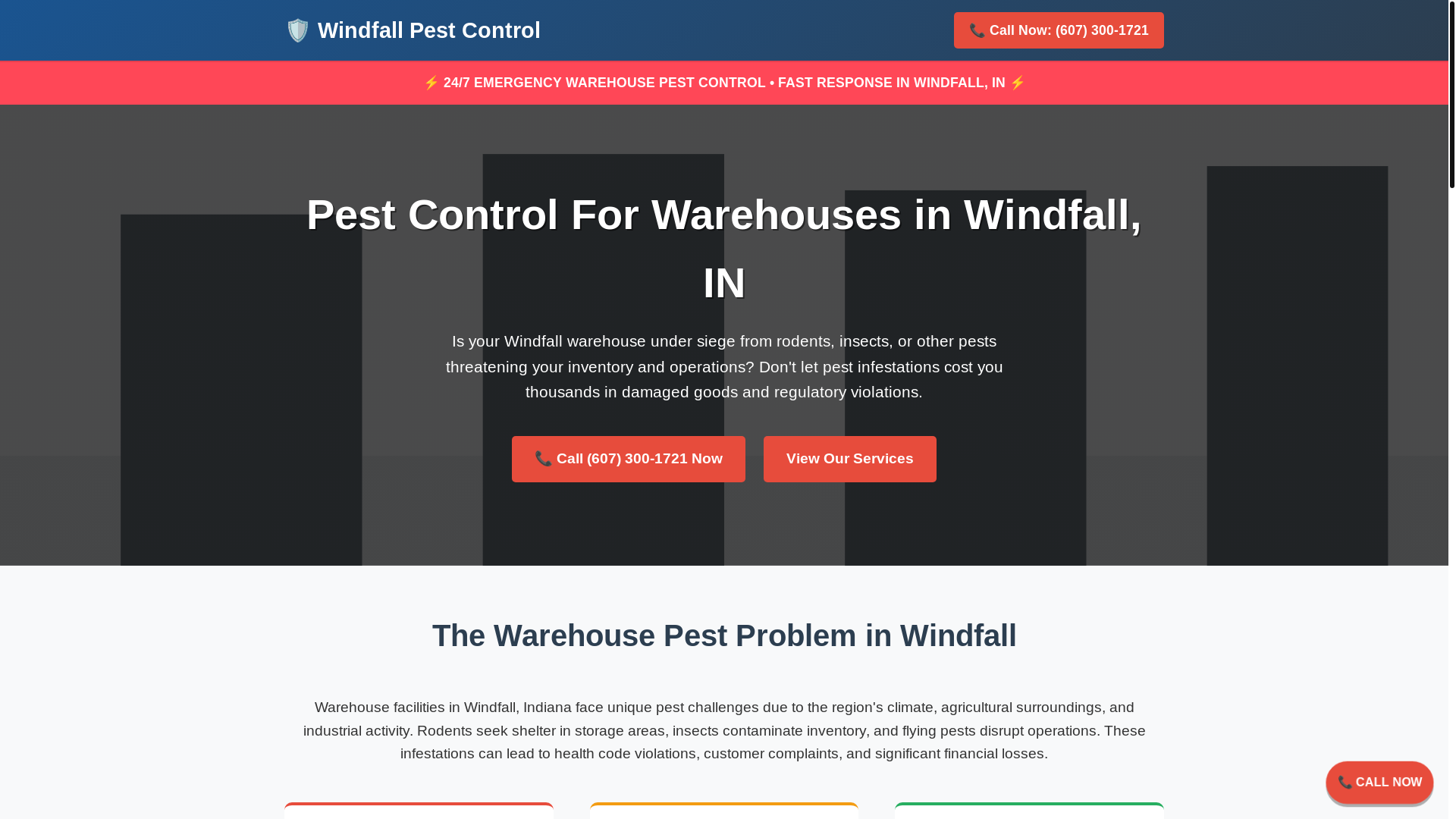 website screenshot of https://commercial-pest-management-windfall-in.pages.dev/