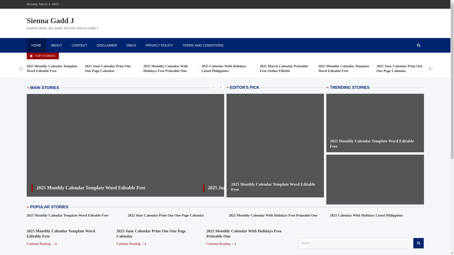 website screenshot of https://siennagaddj.pages.dev/