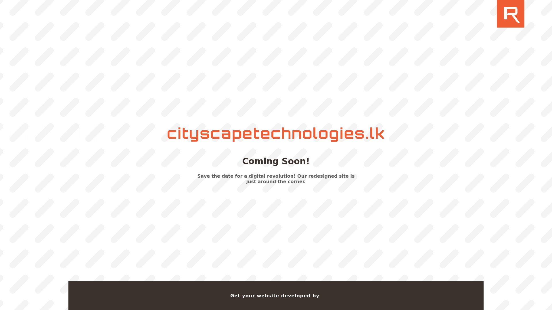 website screenshot of https://cityscapetechnologies.lk/