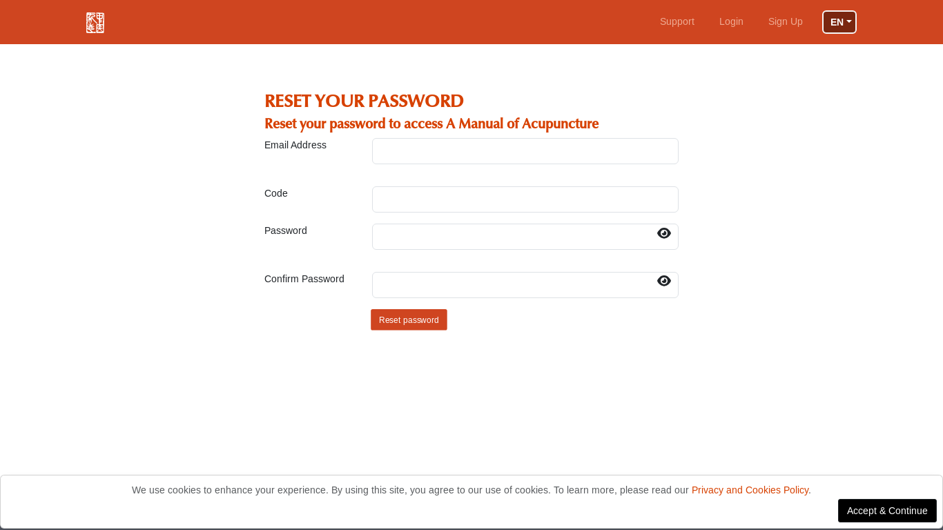 website screenshot of https://track.pstmrk.it/3s/app.amanualofacupuncture.com/resetpassword/sAMB/8zi9AQ/AQ/fa45f2fa-c3d7-4b70-a959-96378349f597/1/biJz7m_I_7