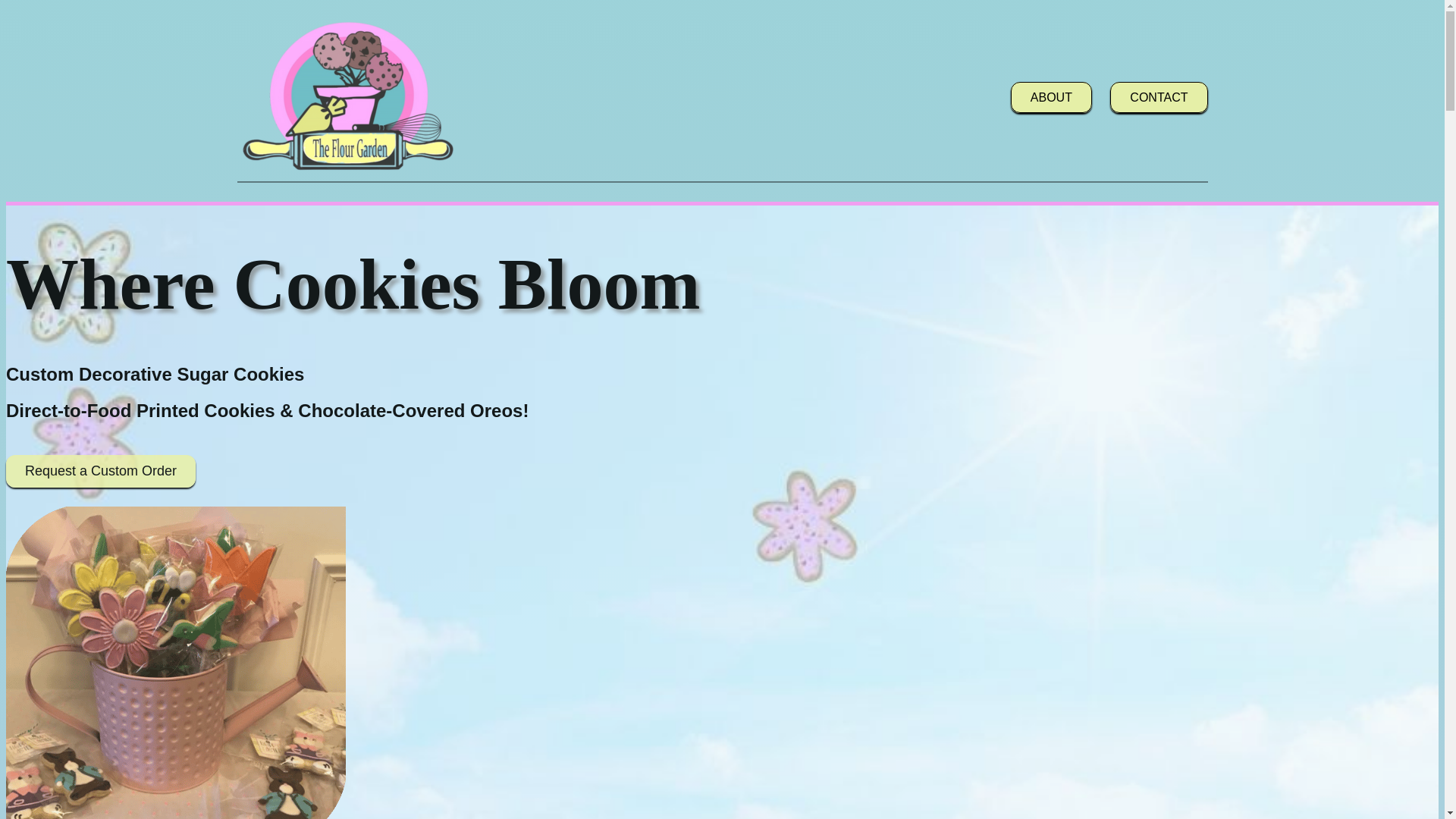 website screenshot of https://theflourgardencookies.pages.dev/
