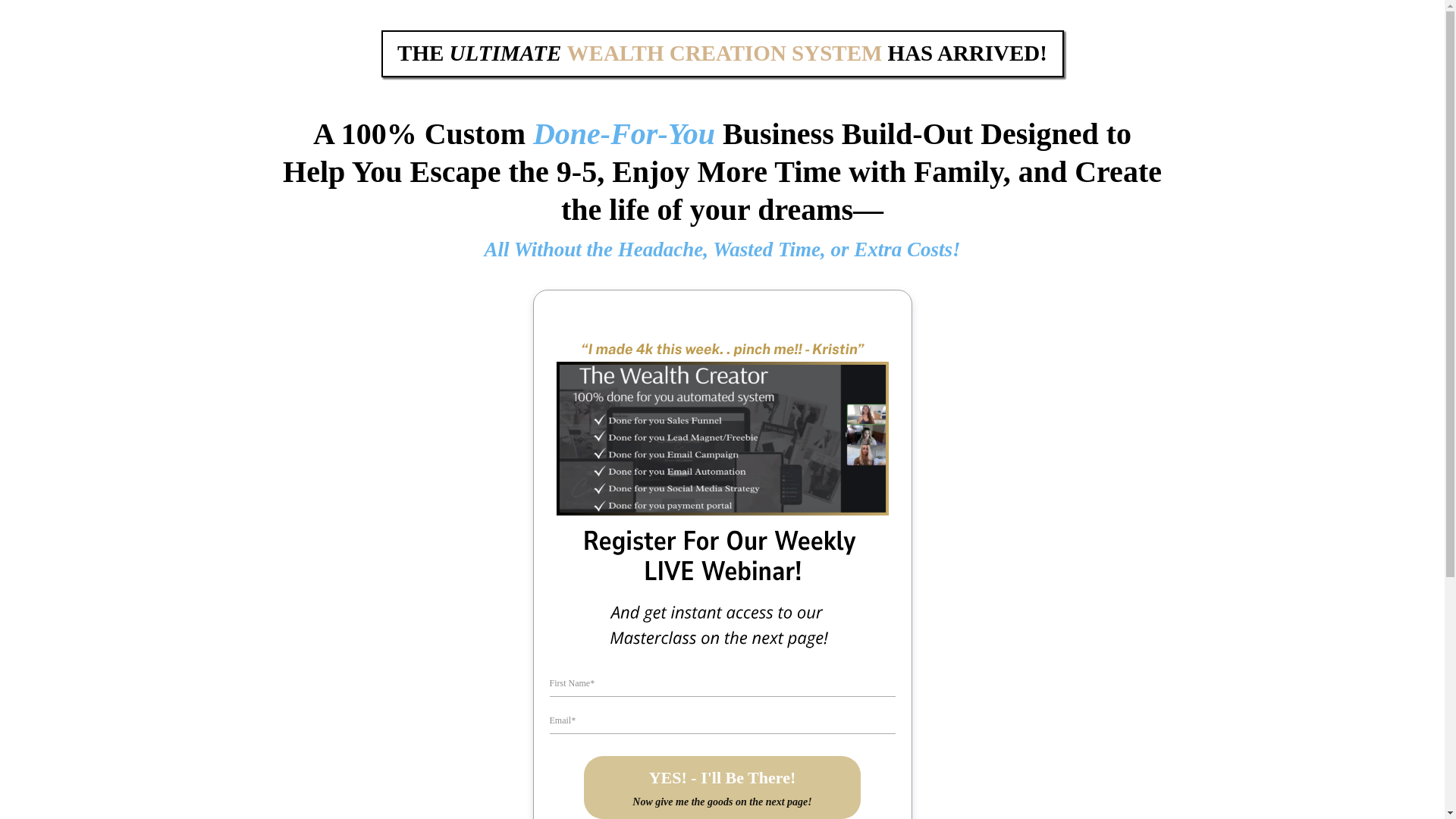 website screenshot of https://thebrookejimenez.com/