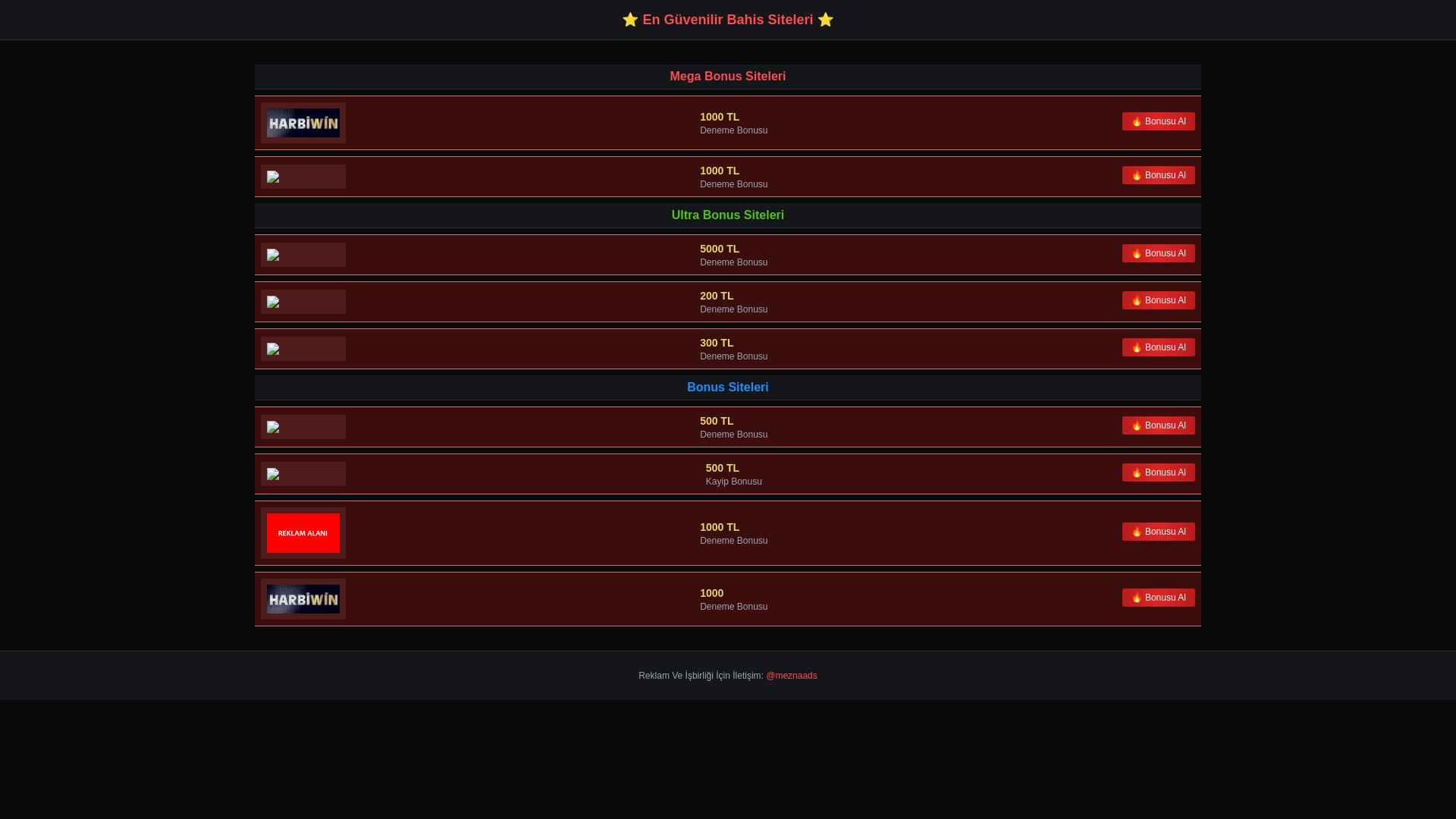 website screenshot of https://meznaads2.vip/