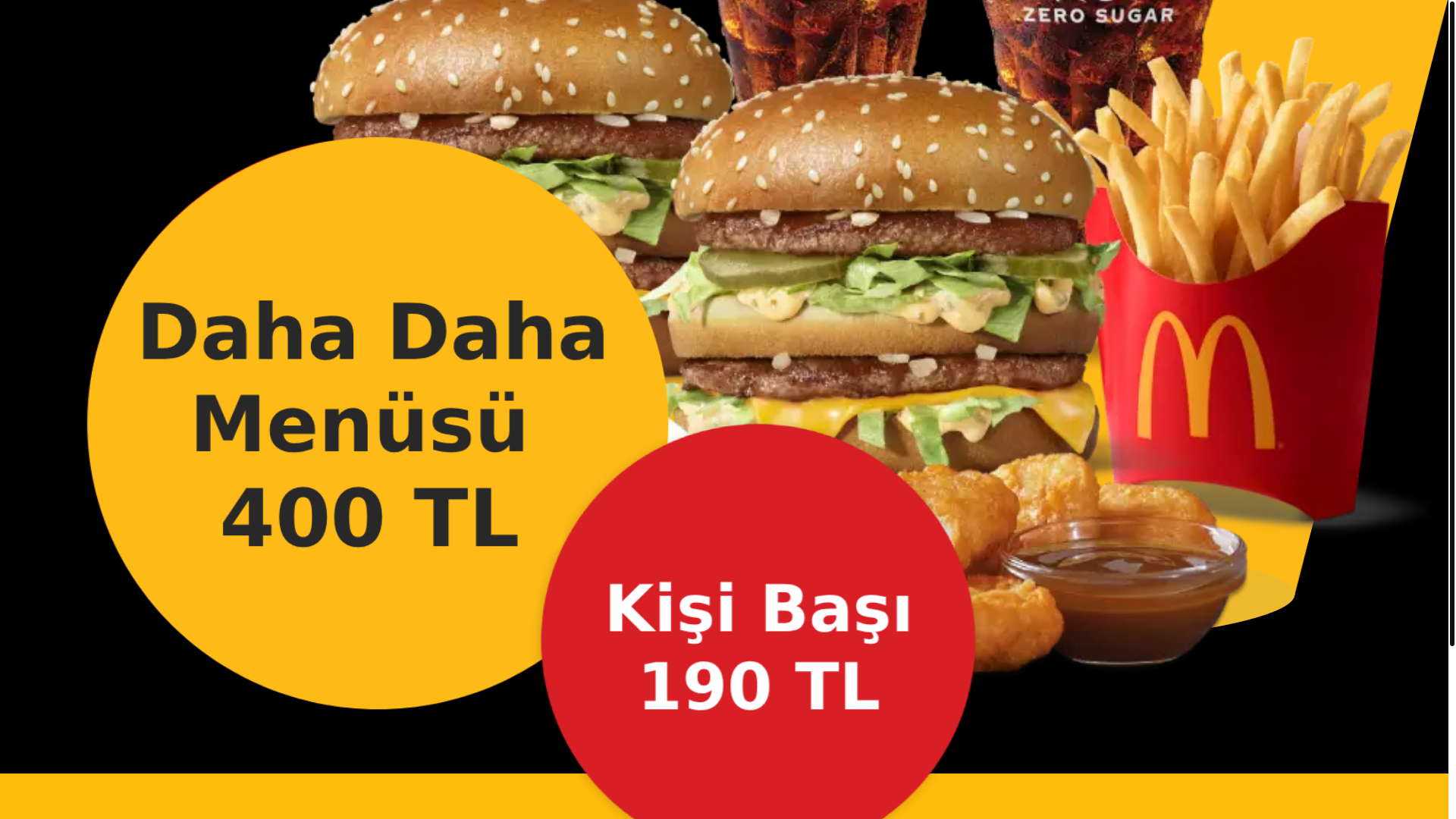 website screenshot of https://mcdonaldsdahadahamenu.com.tr/