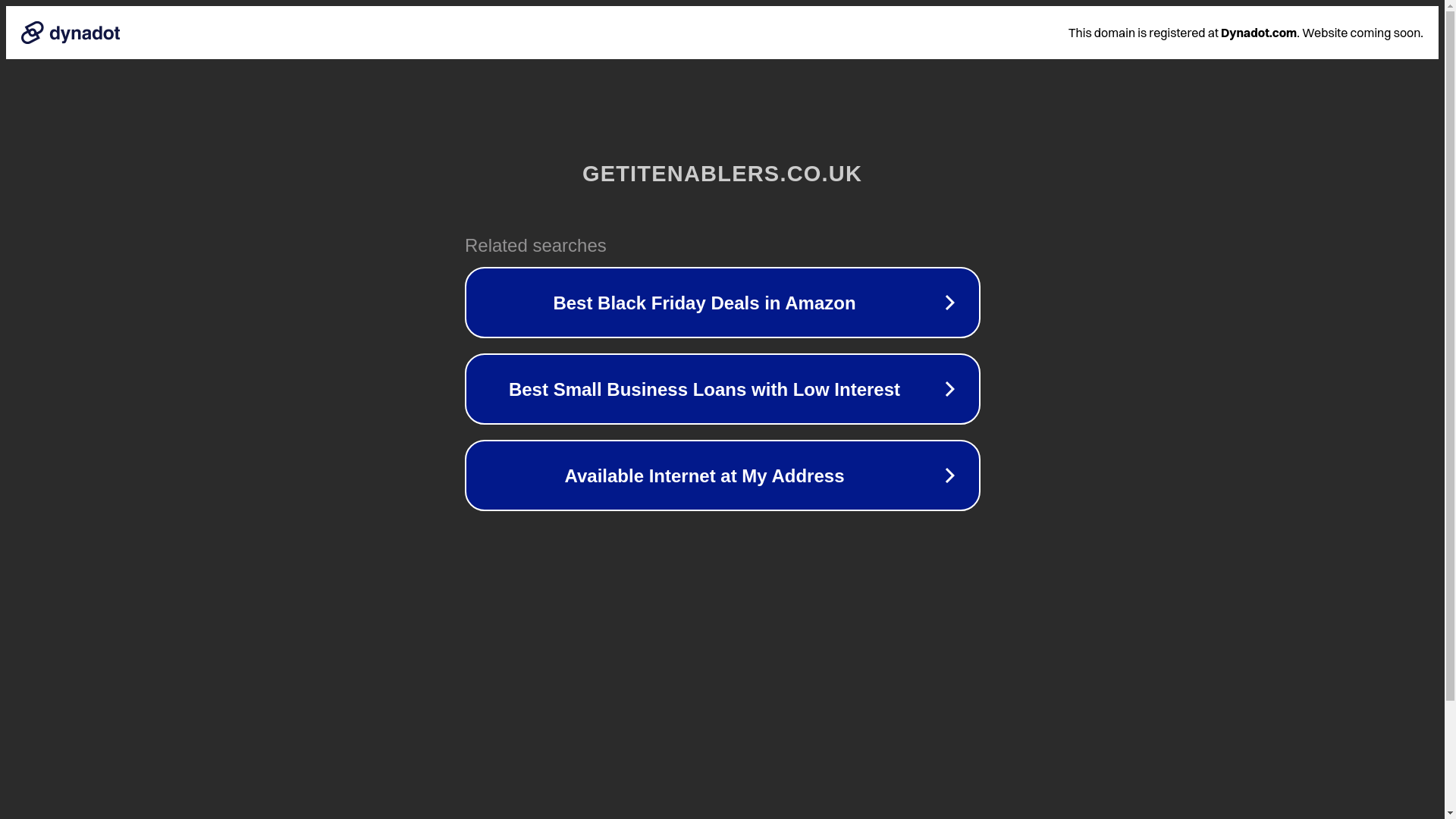 website screenshot of https://getitenablers.co.uk/