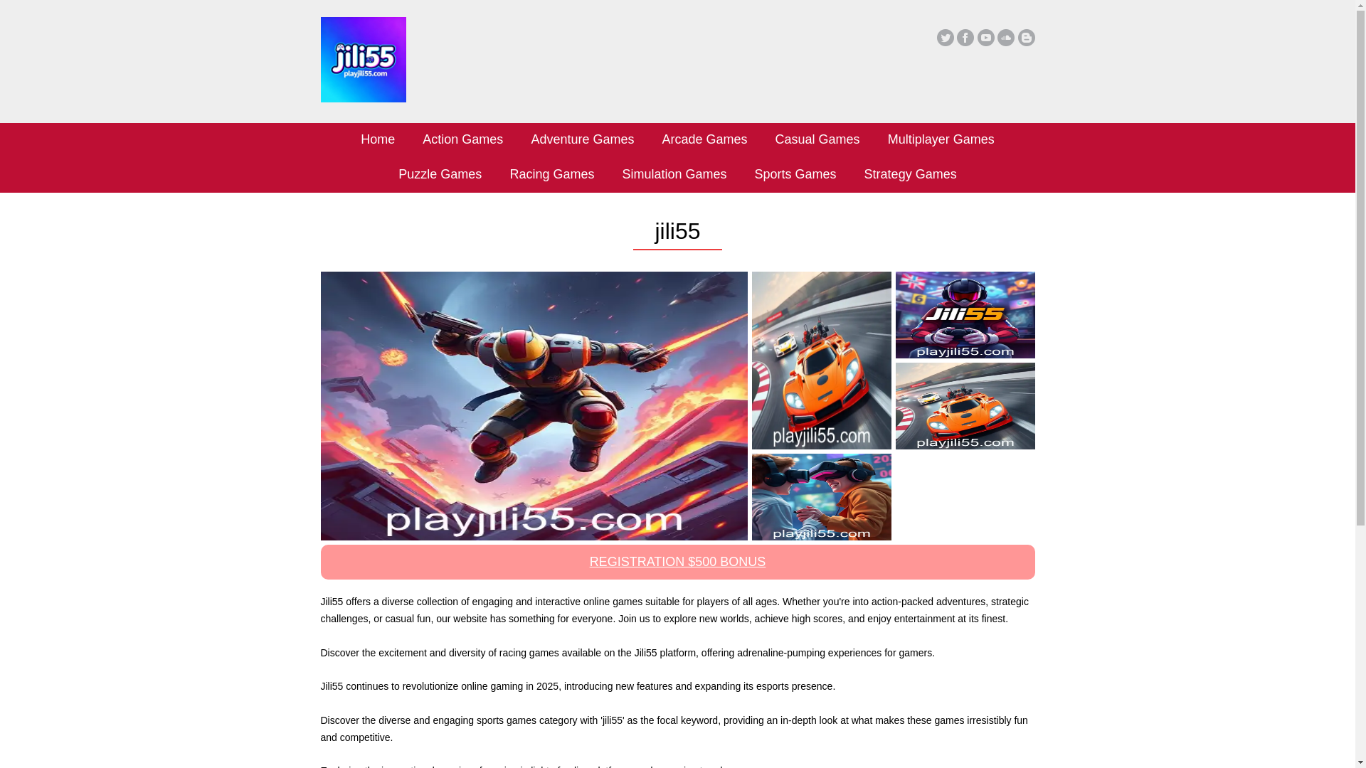 website screenshot of https://playjili55.com/