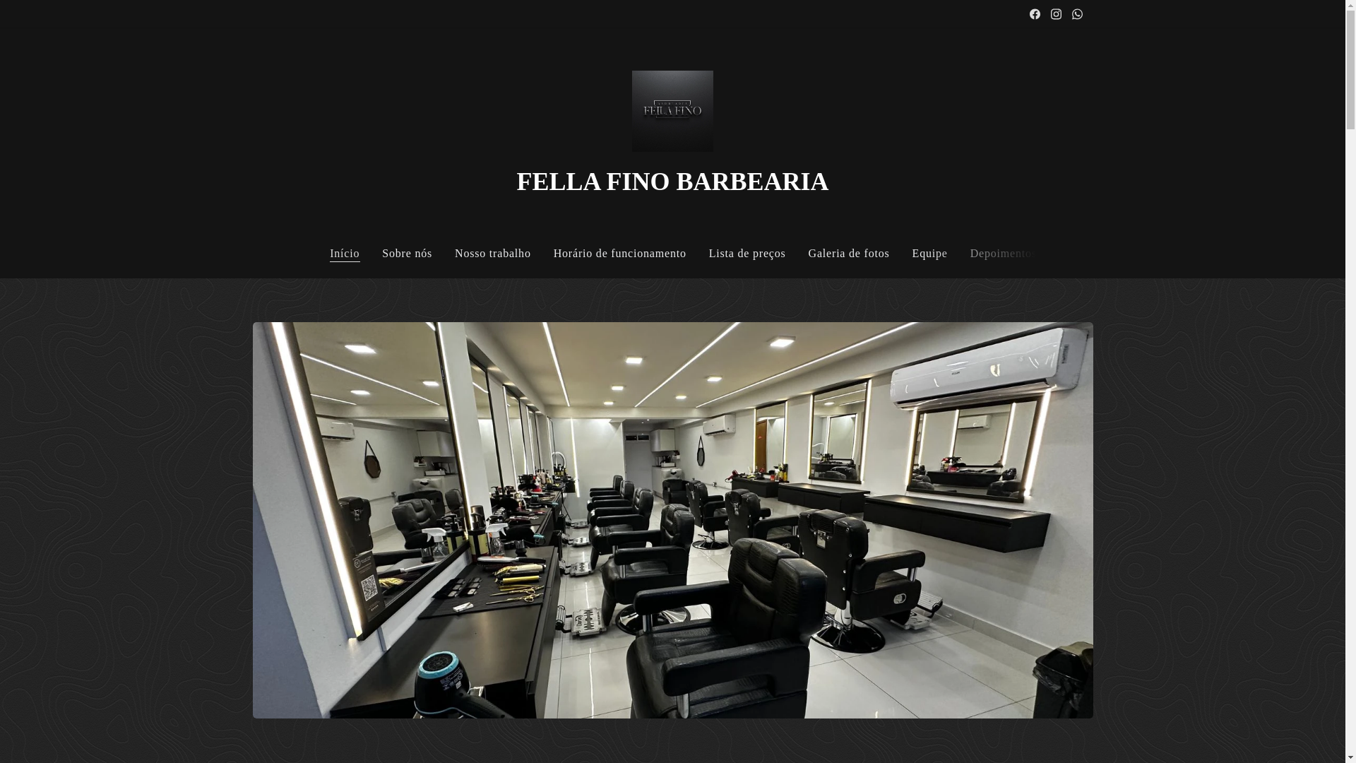 website screenshot of https://fellafinobarbearia.com.br/