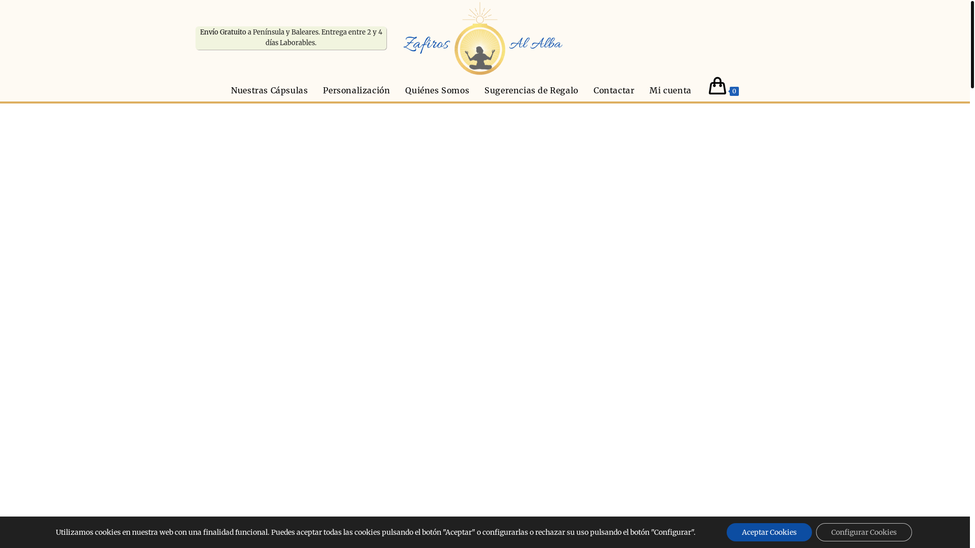 website screenshot of https://zafirosalalba.es/