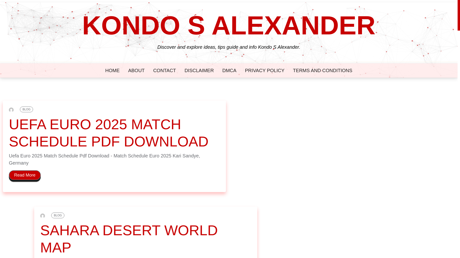 website screenshot of https://kondosalexander.pages.dev/