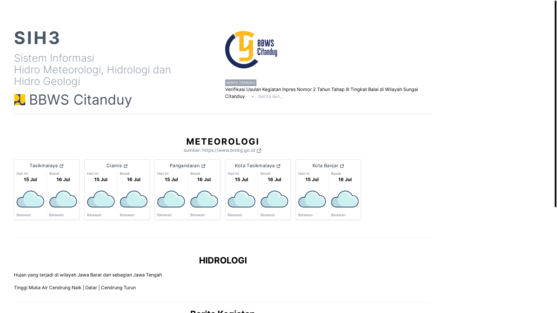 website screenshot of https://citanduy-sih3.pages.dev/