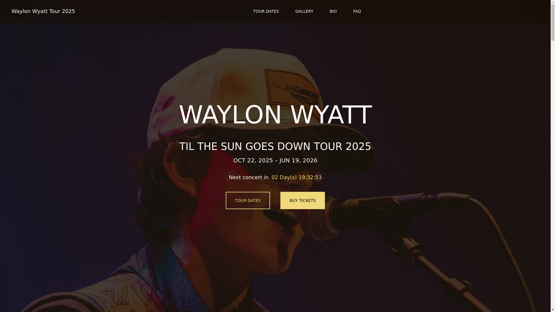 website screenshot of https://waylonwyatttour2025-com-github-io.pages.dev/
