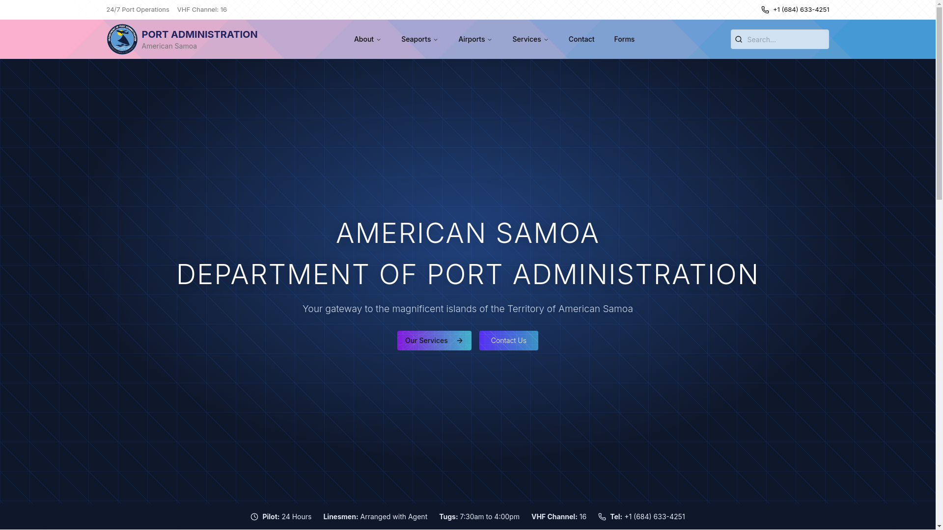 website screenshot of https://paasauthority.dev/