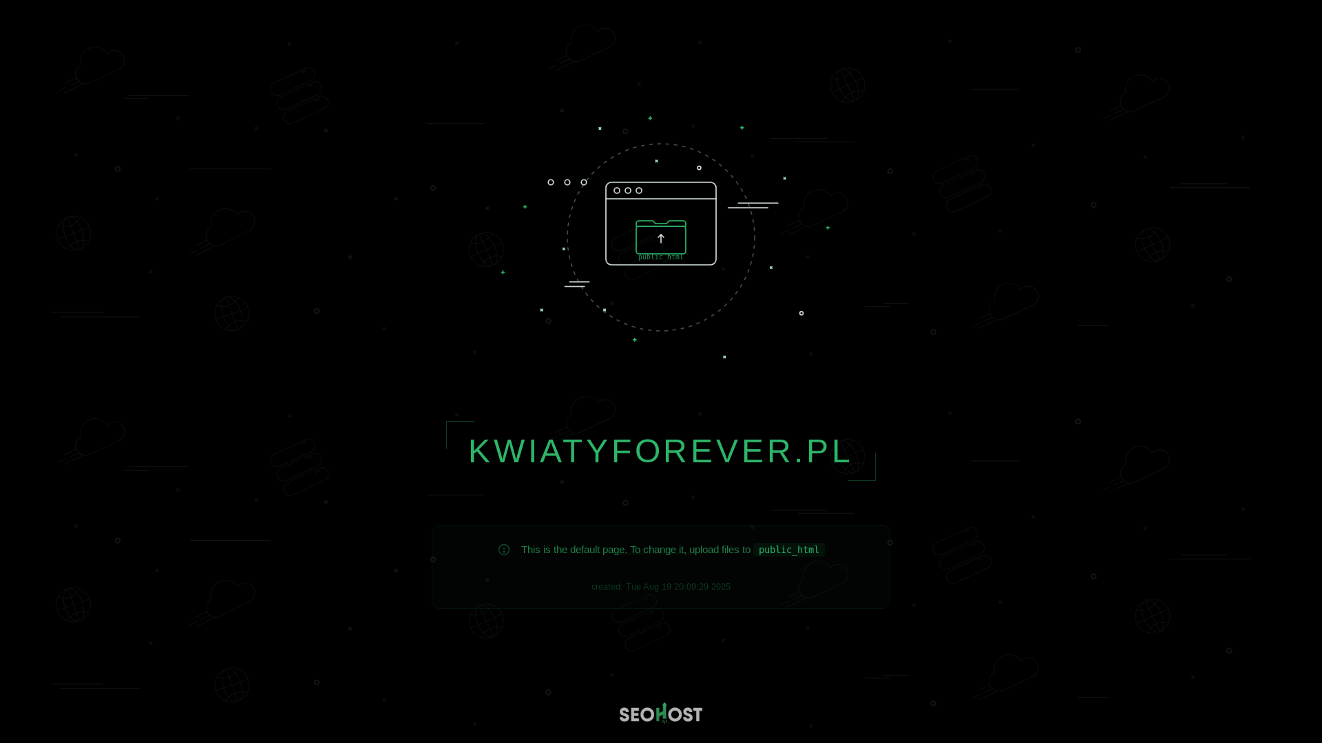 website screenshot of https://kwiatyforever.pl/