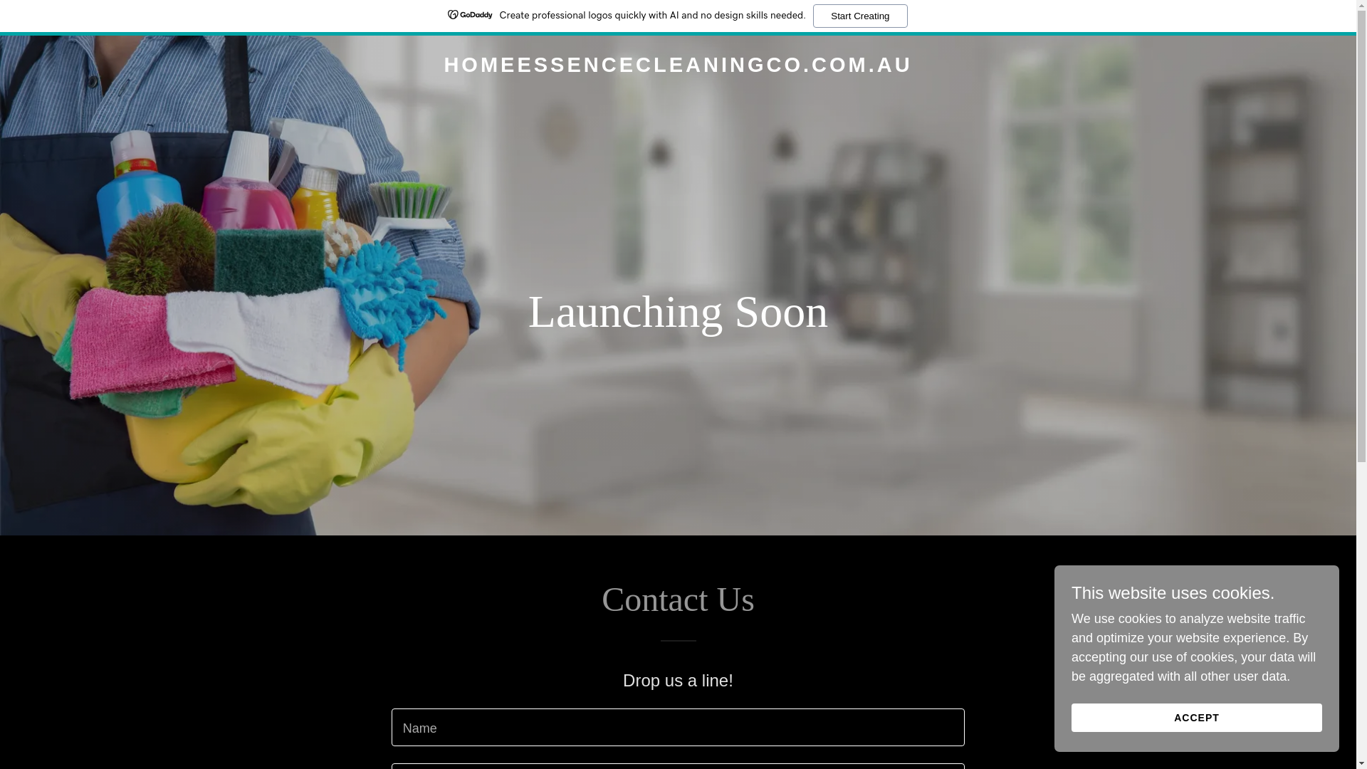 website screenshot of https://homeessencecleaningco.com.au/