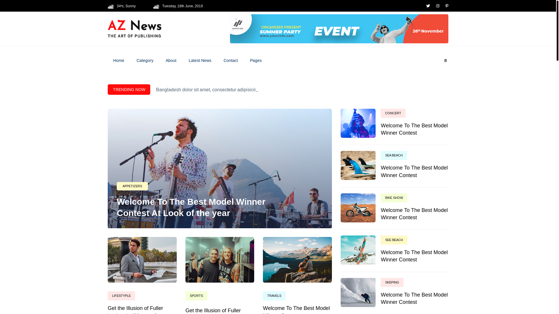 website screenshot of https://frontend-idea.pages.dev/