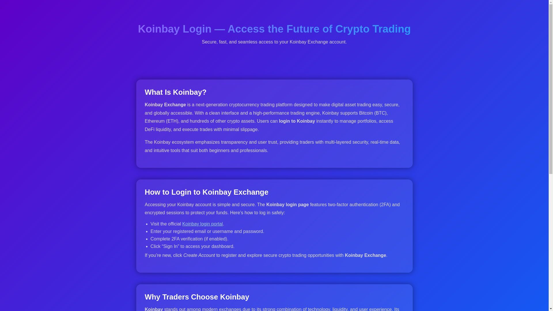 website screenshot of https://koinbay-log-en.pages.dev/
