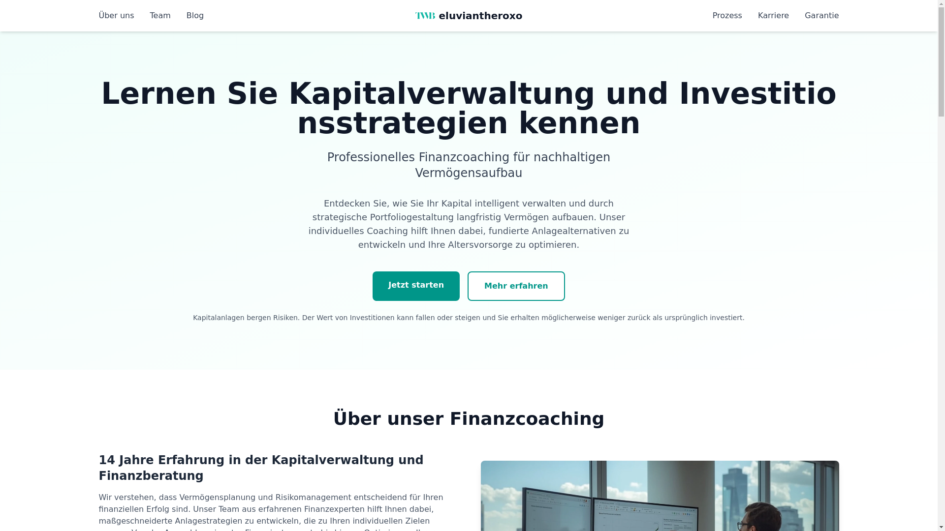 website screenshot of https://eluviantheroxo.sbs