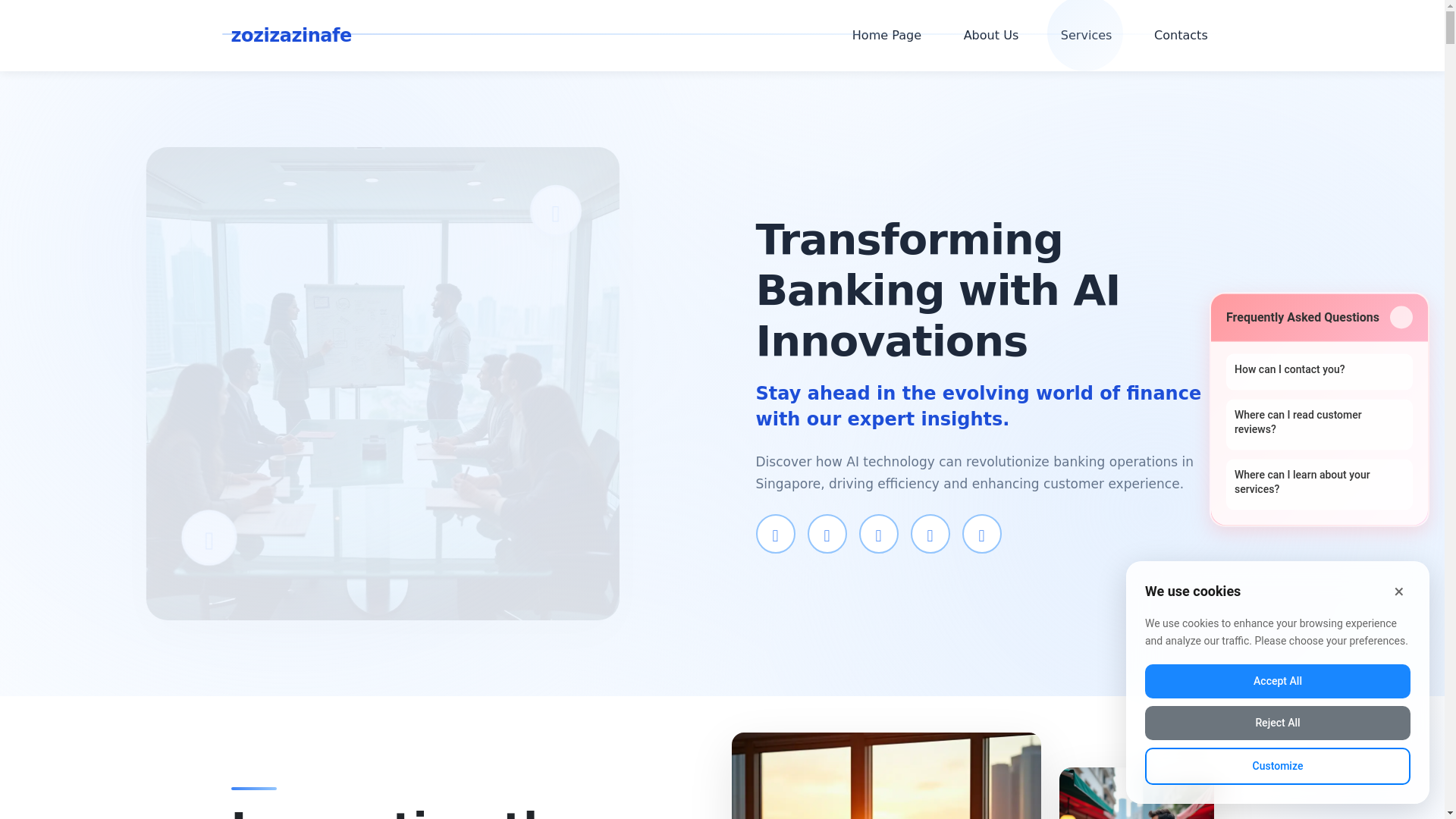 website screenshot of https://zozizazinafe.mobi/